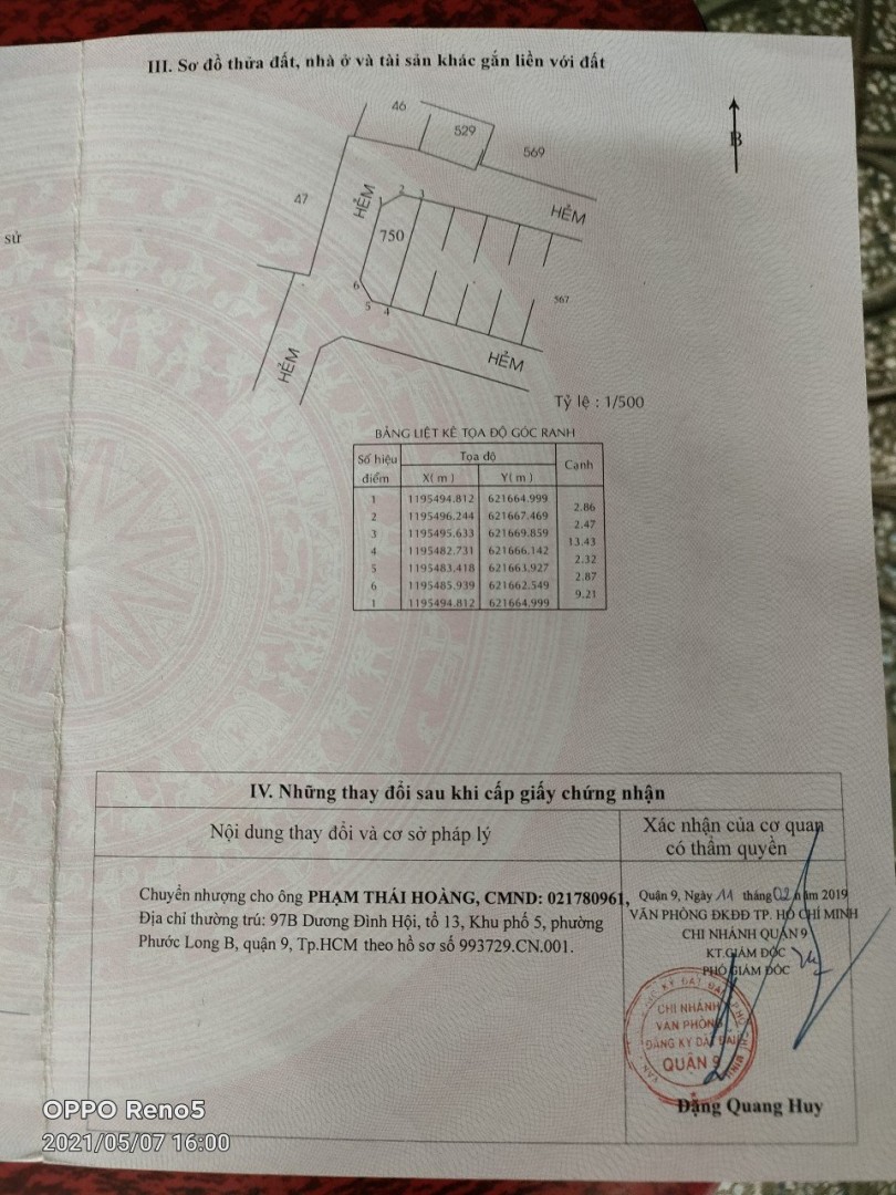 Đất nền Long Phước TP Thủ Đức