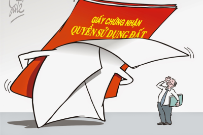 Điều chỉnh thông tin trên giấy chứng nhận quyền sử dụng đất